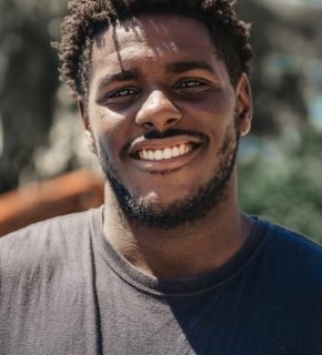 Portrait of a smiling man